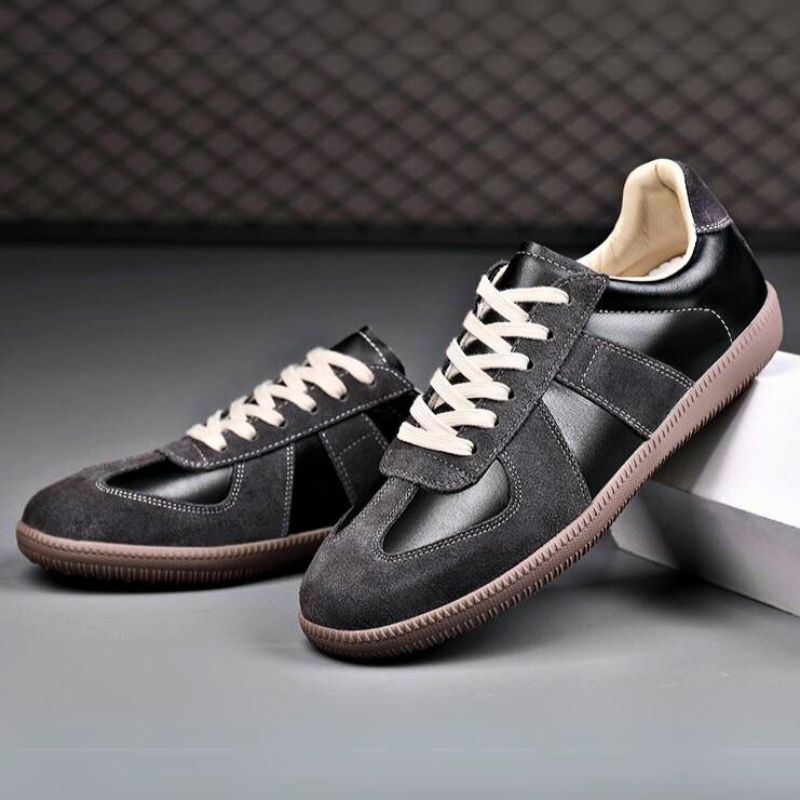 BAXTER GENUINE LEATHER SNEAKERS