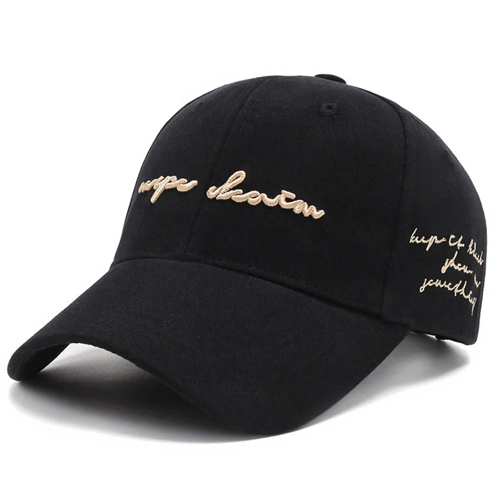 "Carpe Diem" Suede Cap