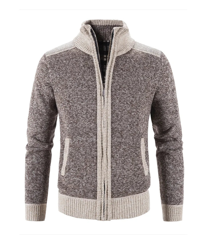New Winter Men's Patchwork Jacket