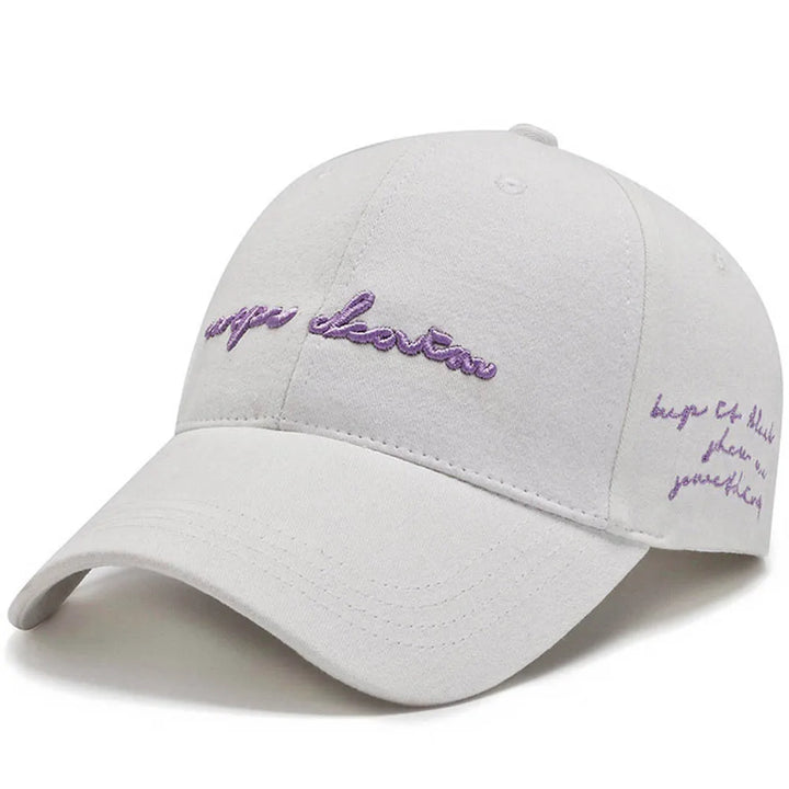 "Carpe Diem" Suede Cap