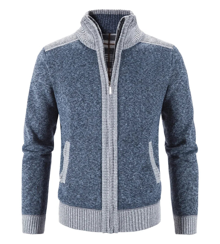 New Winter Men's Patchwork Jacket