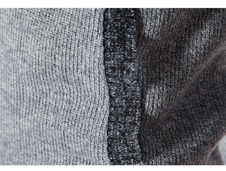 New Winter Men's Patchwork Jacket