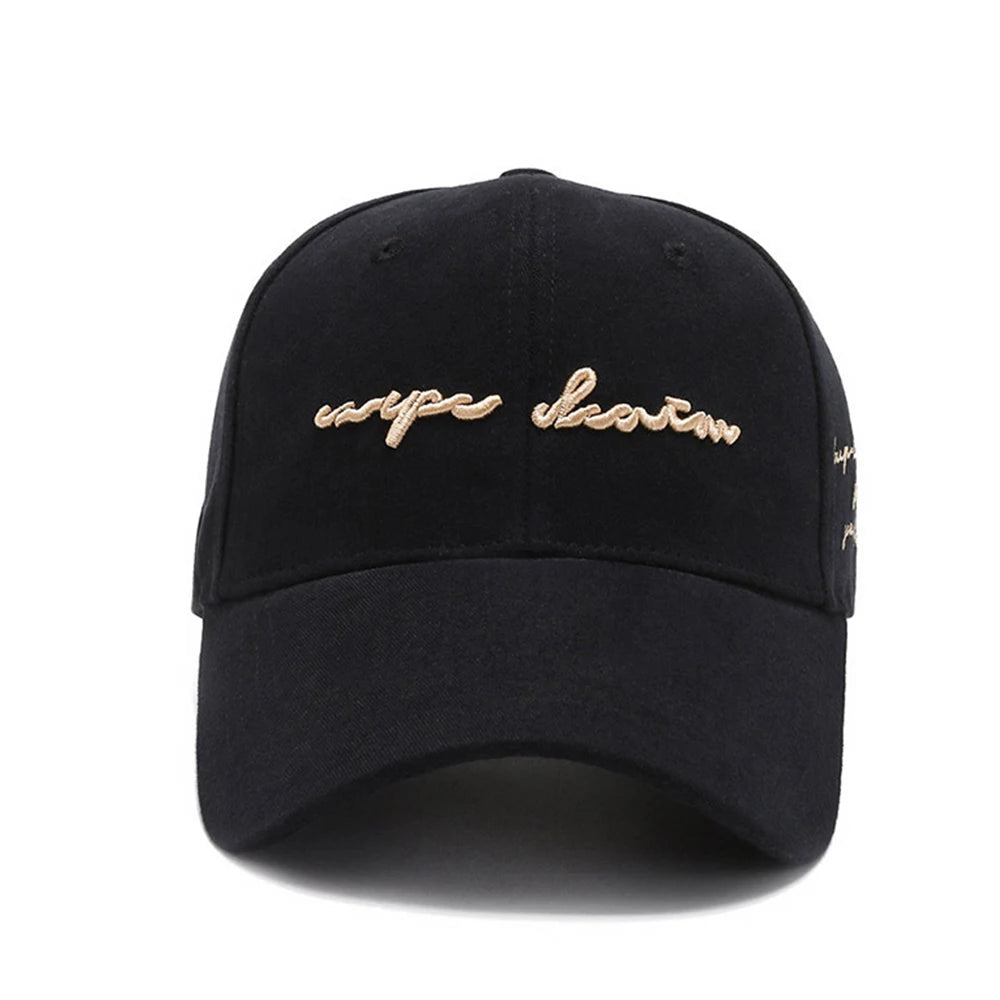 "Carpe Diem" Suede Cap