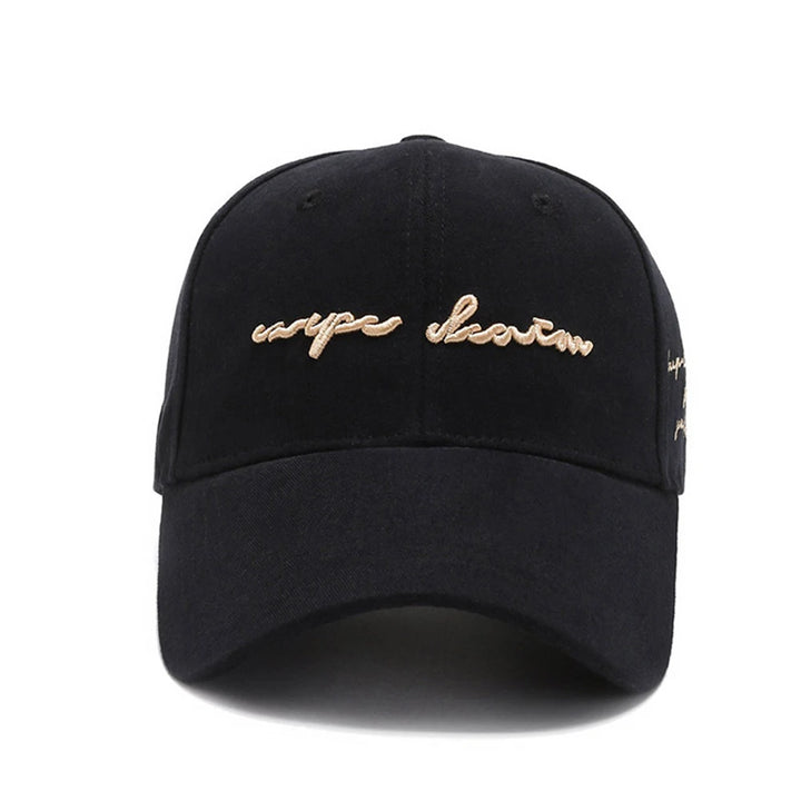 "Carpe Diem" Suede Cap