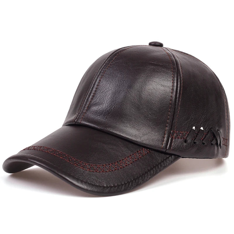 All-Season Leather Cap