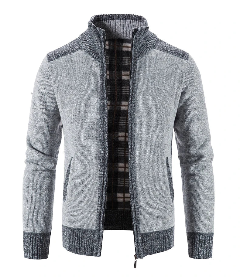 New Winter Men's Patchwork Jacket