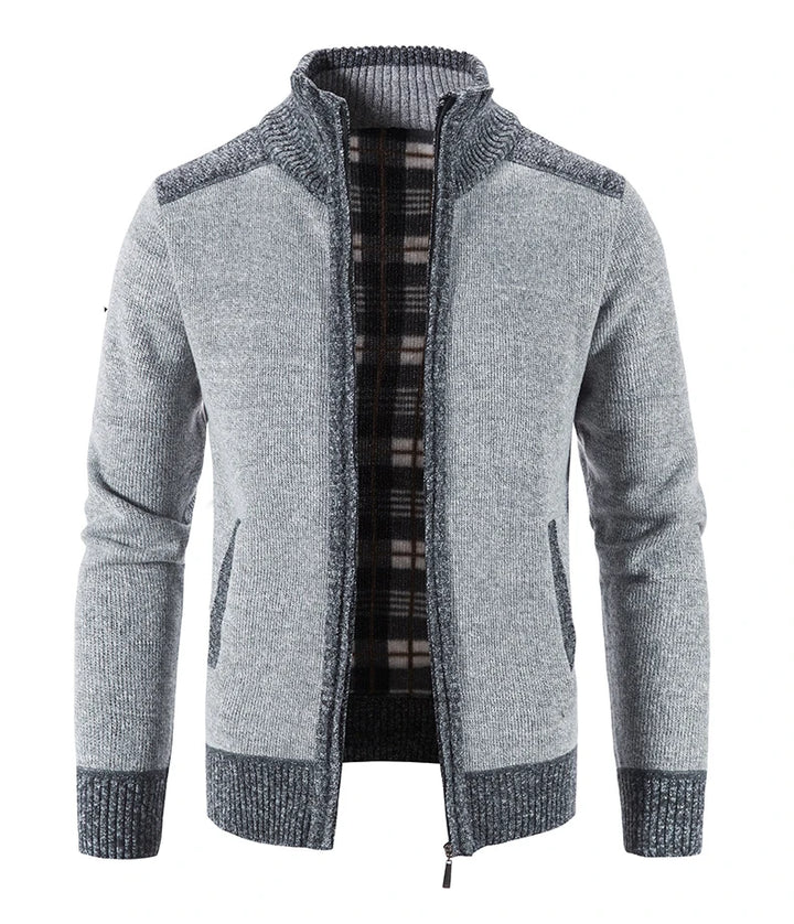New Winter Men's Patchwork Jacket