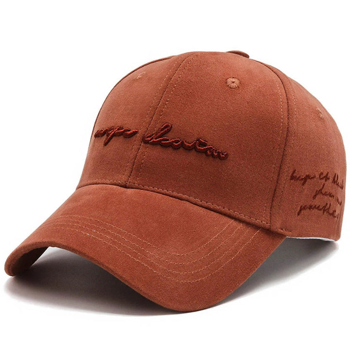 "Carpe Diem" Suede Cap