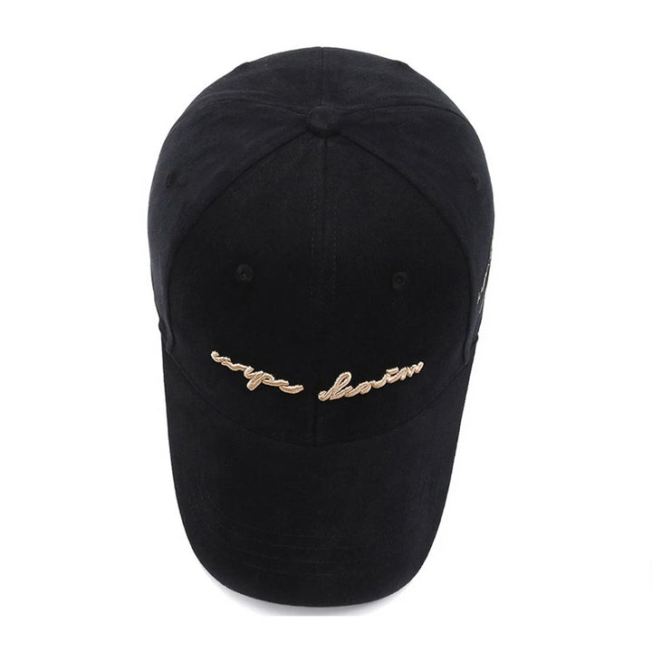"Carpe Diem" Suede Cap