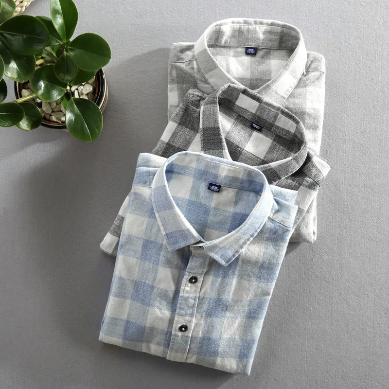TAILOR CRAFT COTTON BUTTON-UP