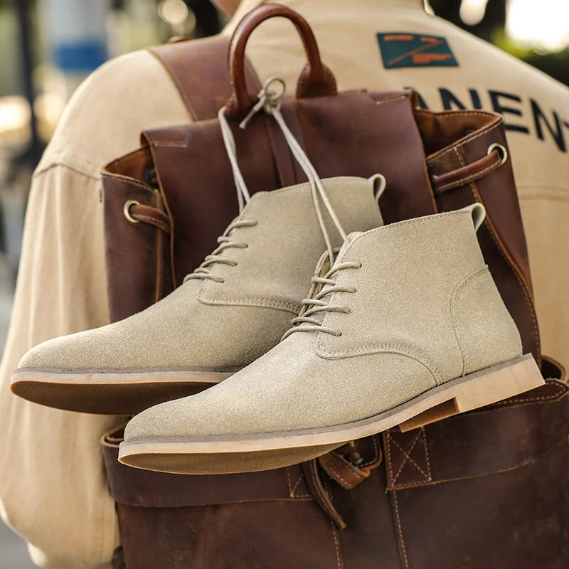 Britton Classic Suede Ankle Boots