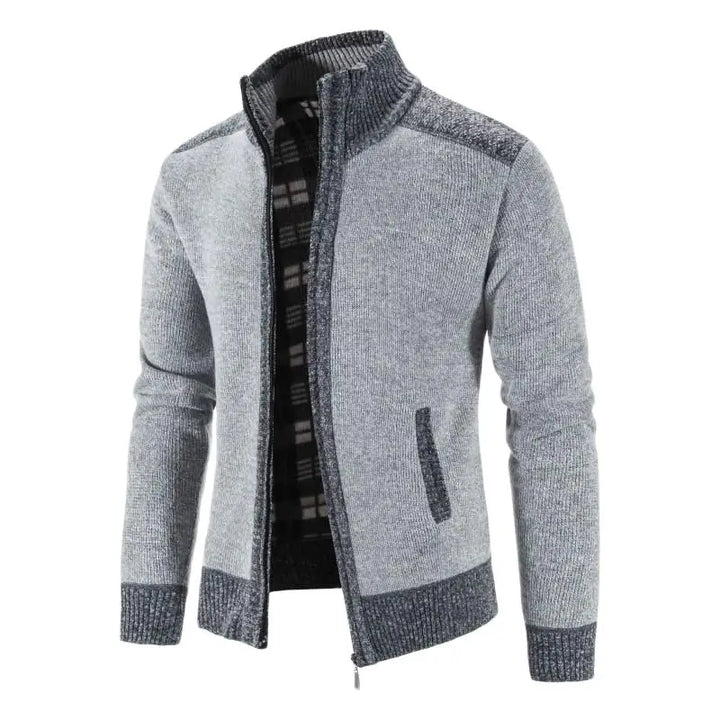 New Winter Men's Patchwork Jacket