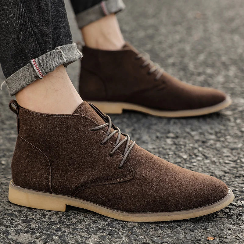 Britton Classic Suede Ankle Boots