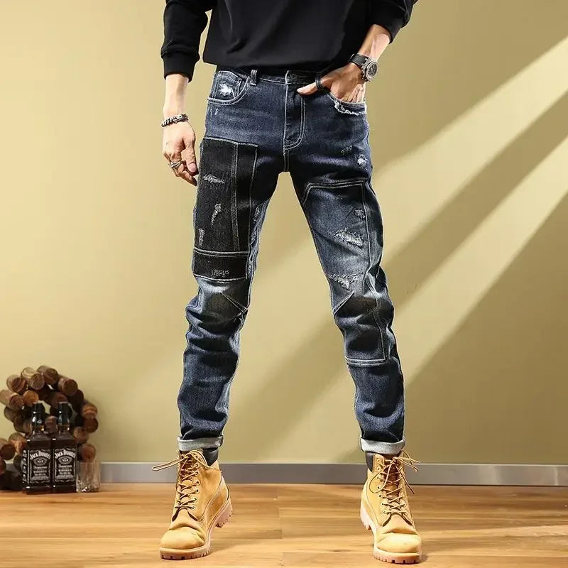 Stacked Vintage Straight Jeans