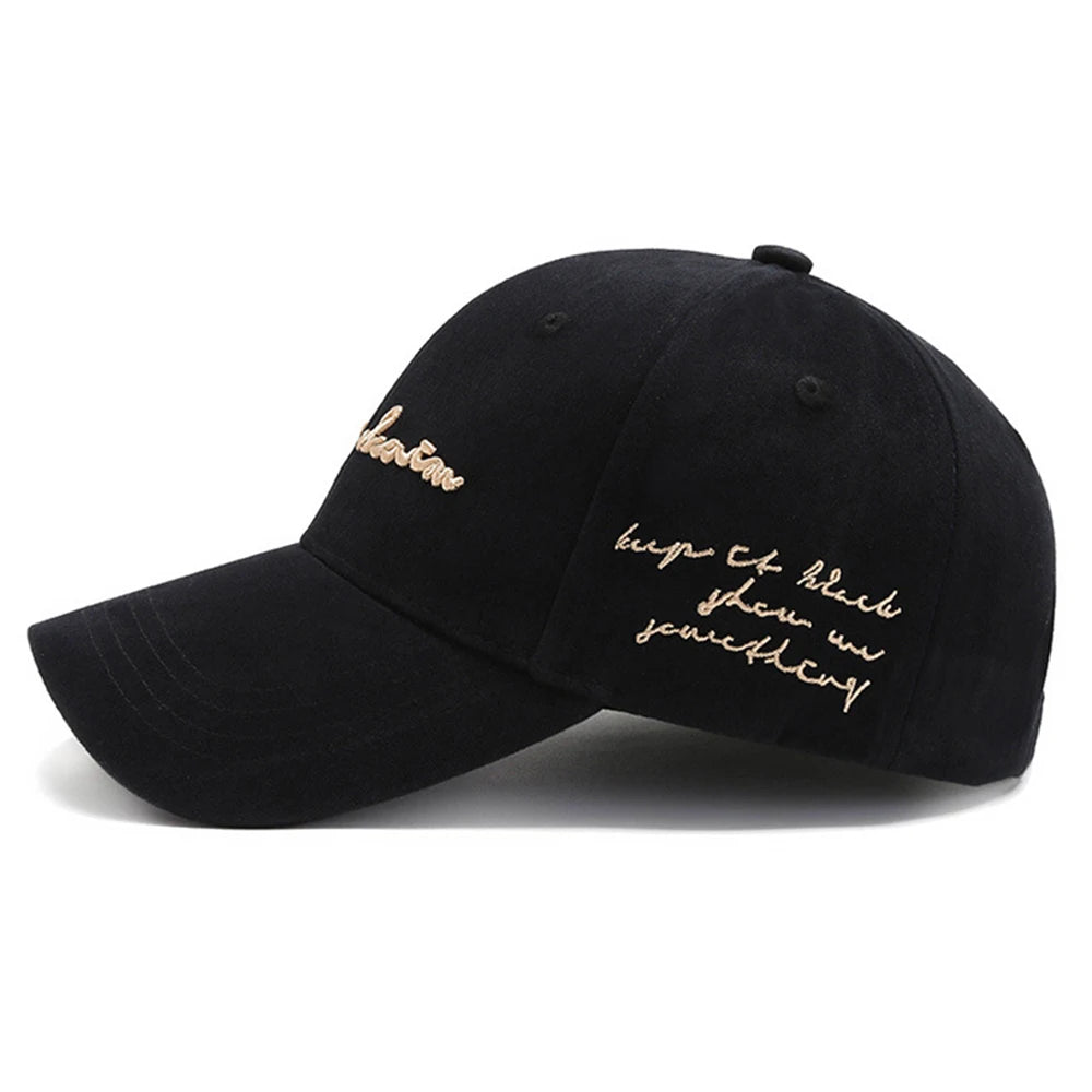 "Carpe Diem" Suede Cap