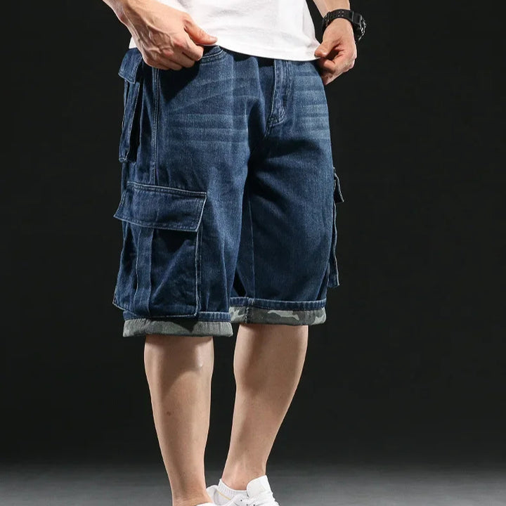 Urban Loose-Fit Denim Shorts