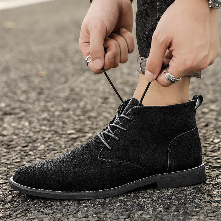 Britton Classic Suede Ankle Boots