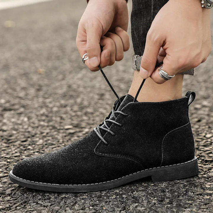 Britton Classic Suede Ankle Boots