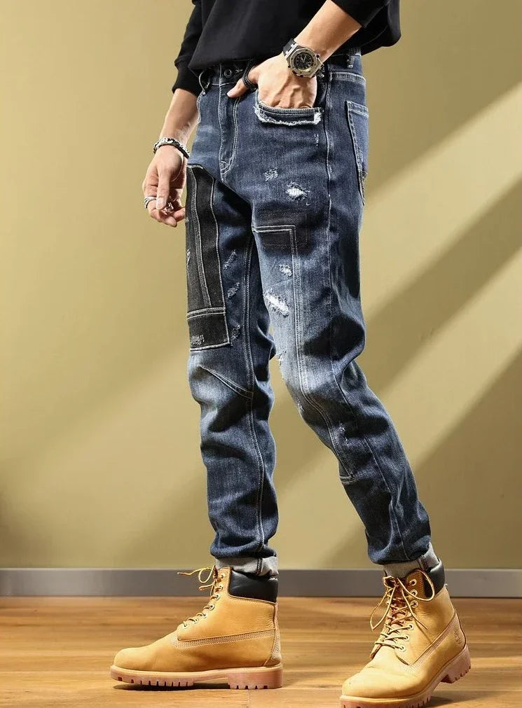 Stacked Vintage Straight Jeans