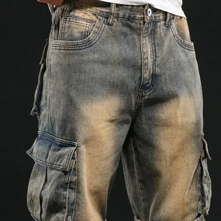 Urban Loose-Fit Denim Shorts