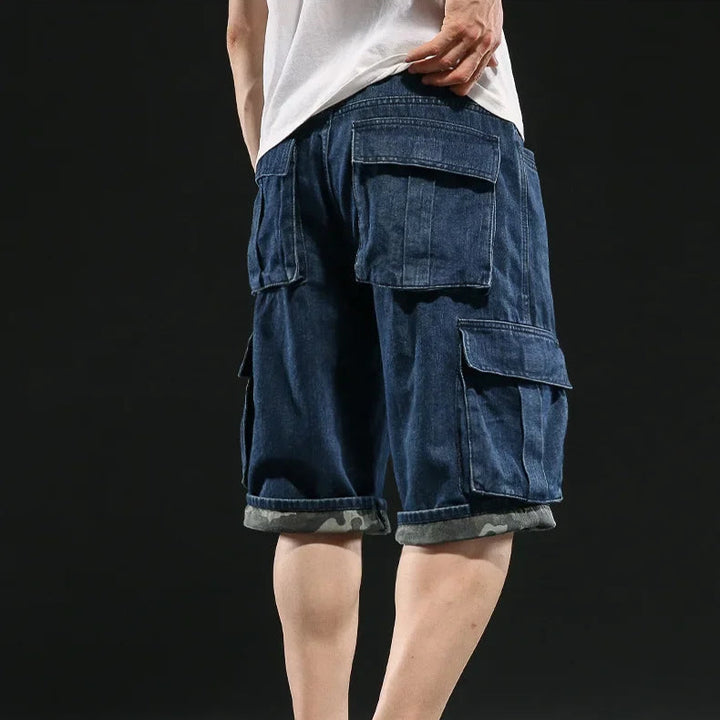 Urban Loose-Fit Denim Shorts