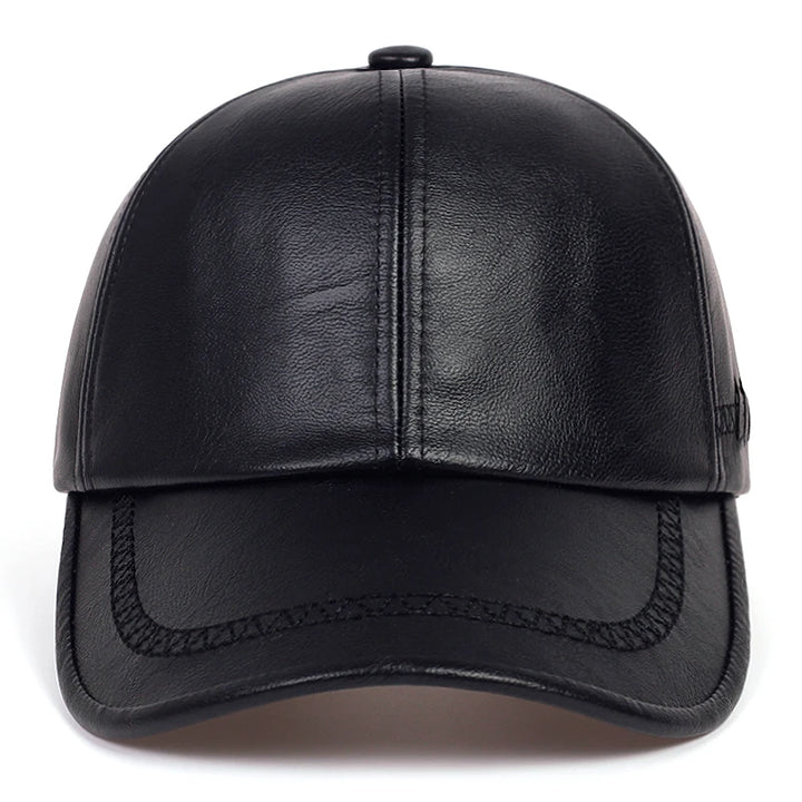 All-Season Leather Cap
