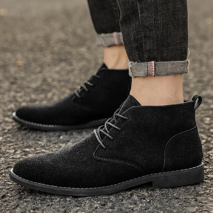 Britton Classic Suede Ankle Boots