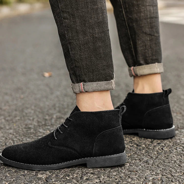 Britton Classic Suede Ankle Boots