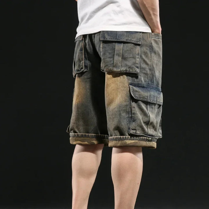 Urban Loose-Fit Denim Shorts