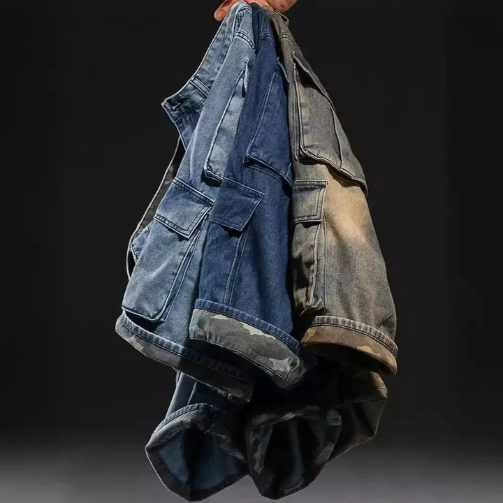 Urban Loose-Fit Denim Shorts